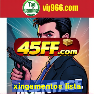 xingamentos lista